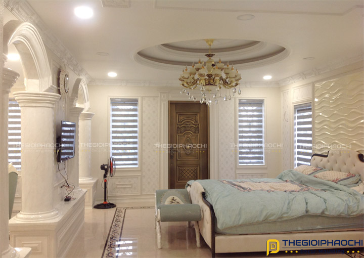 Thi Công Phào Chỉ Nhựa Biệt Thự Cổ Điển